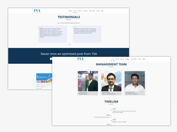 tsa web design and development